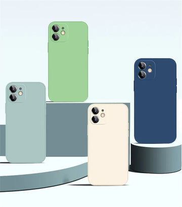 Luxury Shockproof Silicone iPhone Case