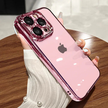 Luxury Plating Clear iPhone Case