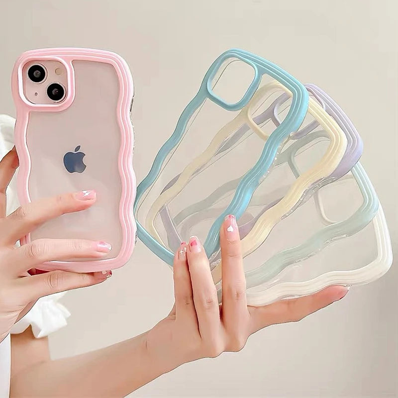 Soft Wavy Lines Phone Case